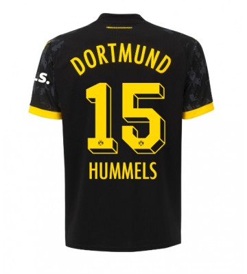 Borussia Dortmund Mats Hummels #15 Bortatröja Kvinnor 2023-24 Kortärmad